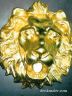 Vergoldung Löwenkopf